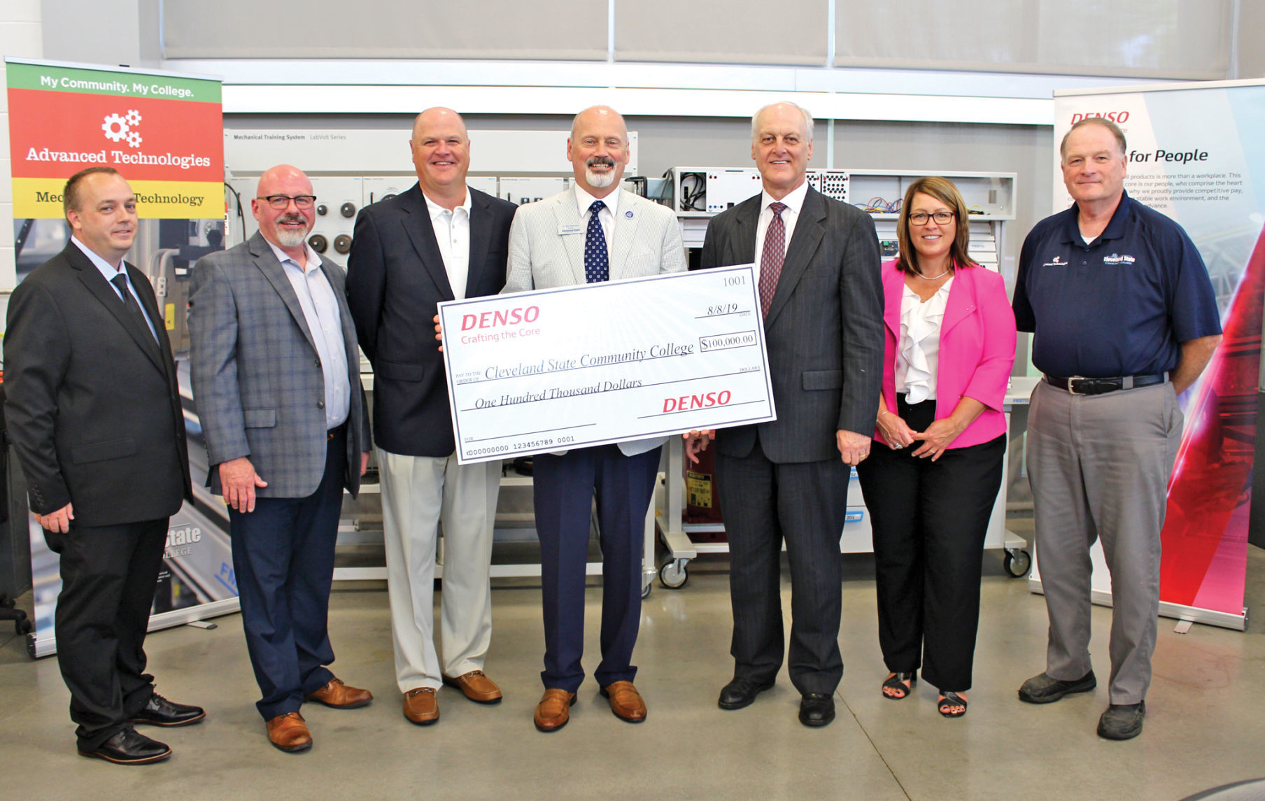 DENSO donates to CSCC